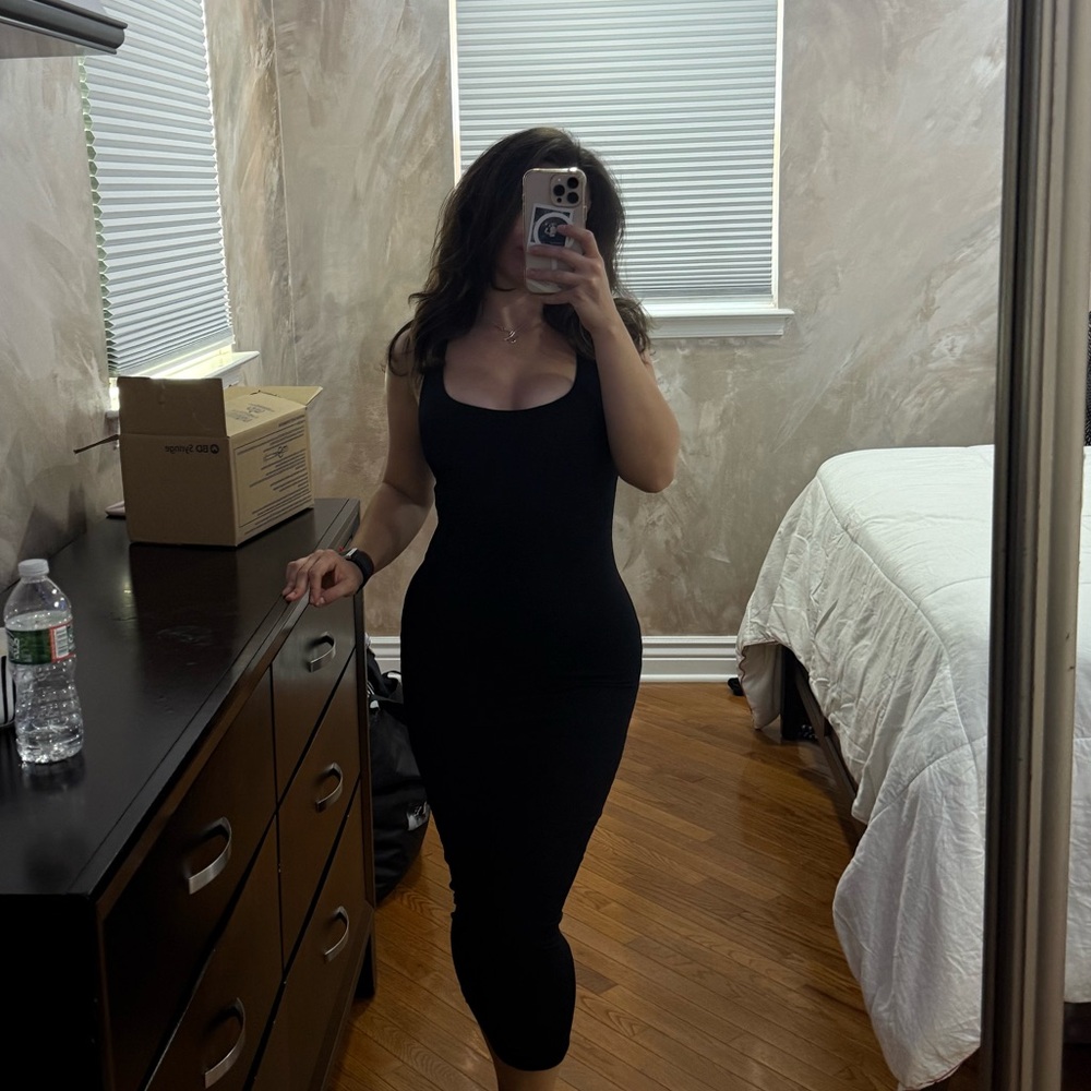 Naked Wardrobe Classic Black Dress